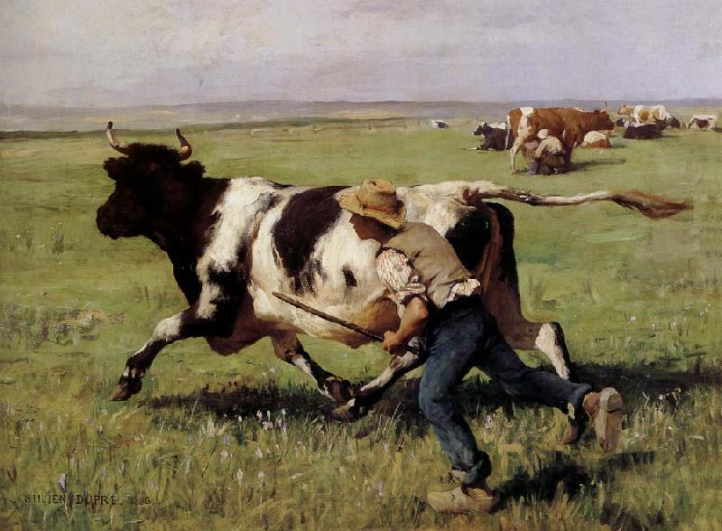 Francois-Marius Granet La Vache echappee